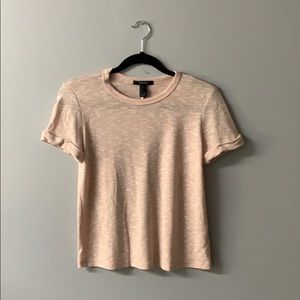 LIGHT PINK FOREVER 21 COTTON TOP